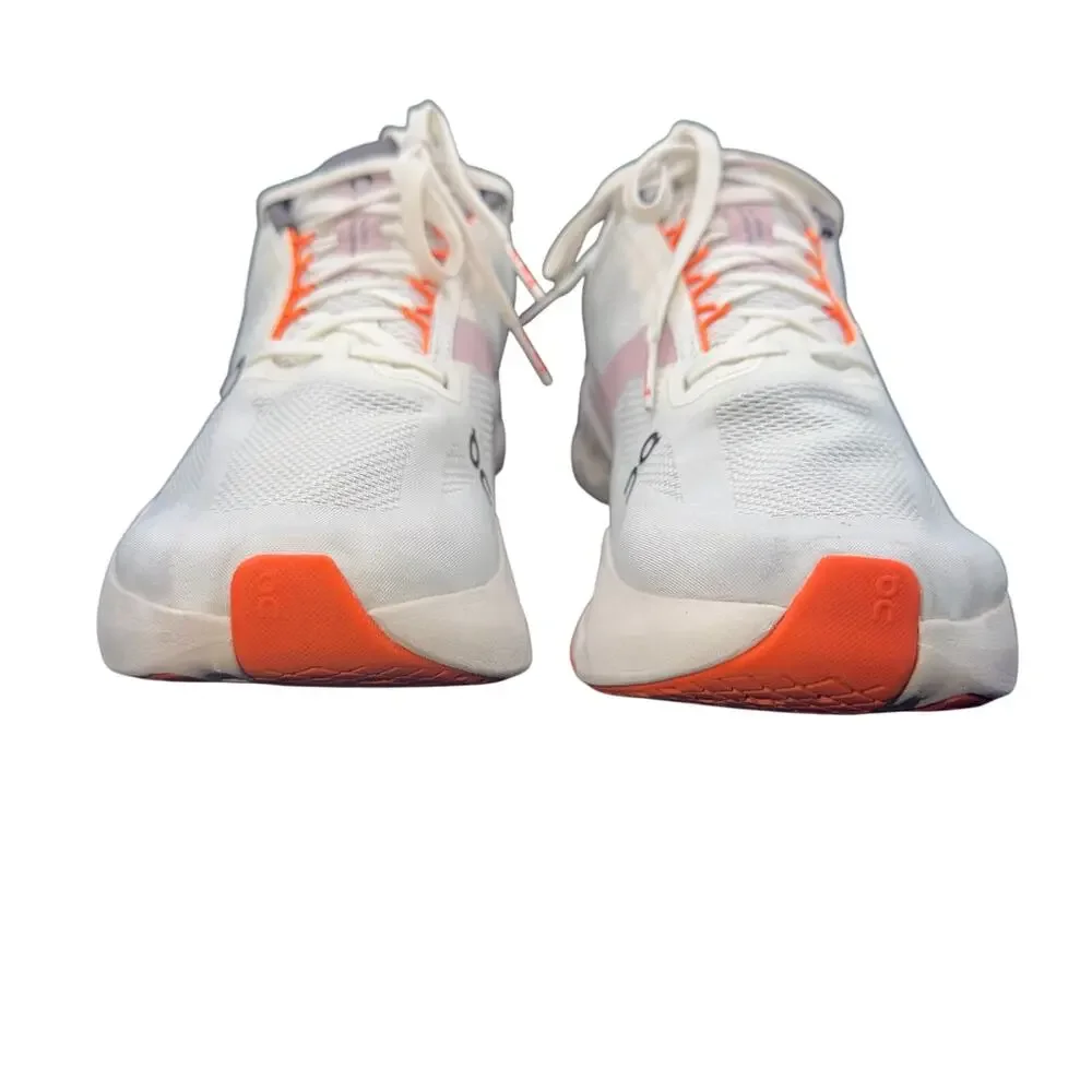 On Cloudsurfer Next Running Shoes White Pink Orange Women’s US 9.5 EU 41